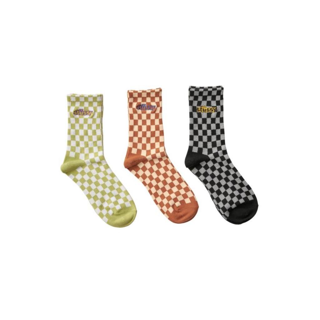 Womens Thick Check Sock 3Pack
