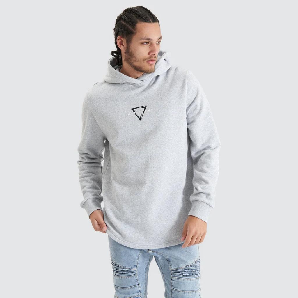 Eight Rank Hooded Dual Curved Sweater