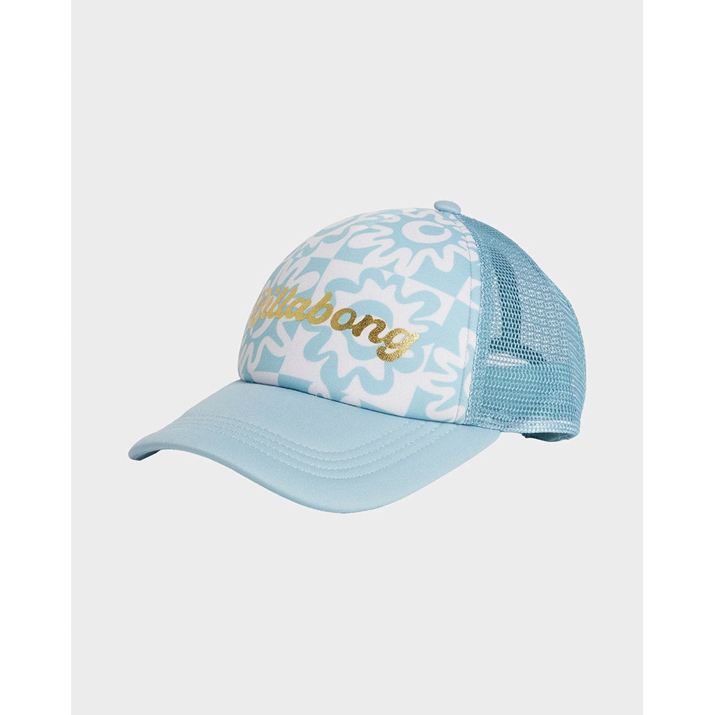 Girls Wave Fade Trucker Cap