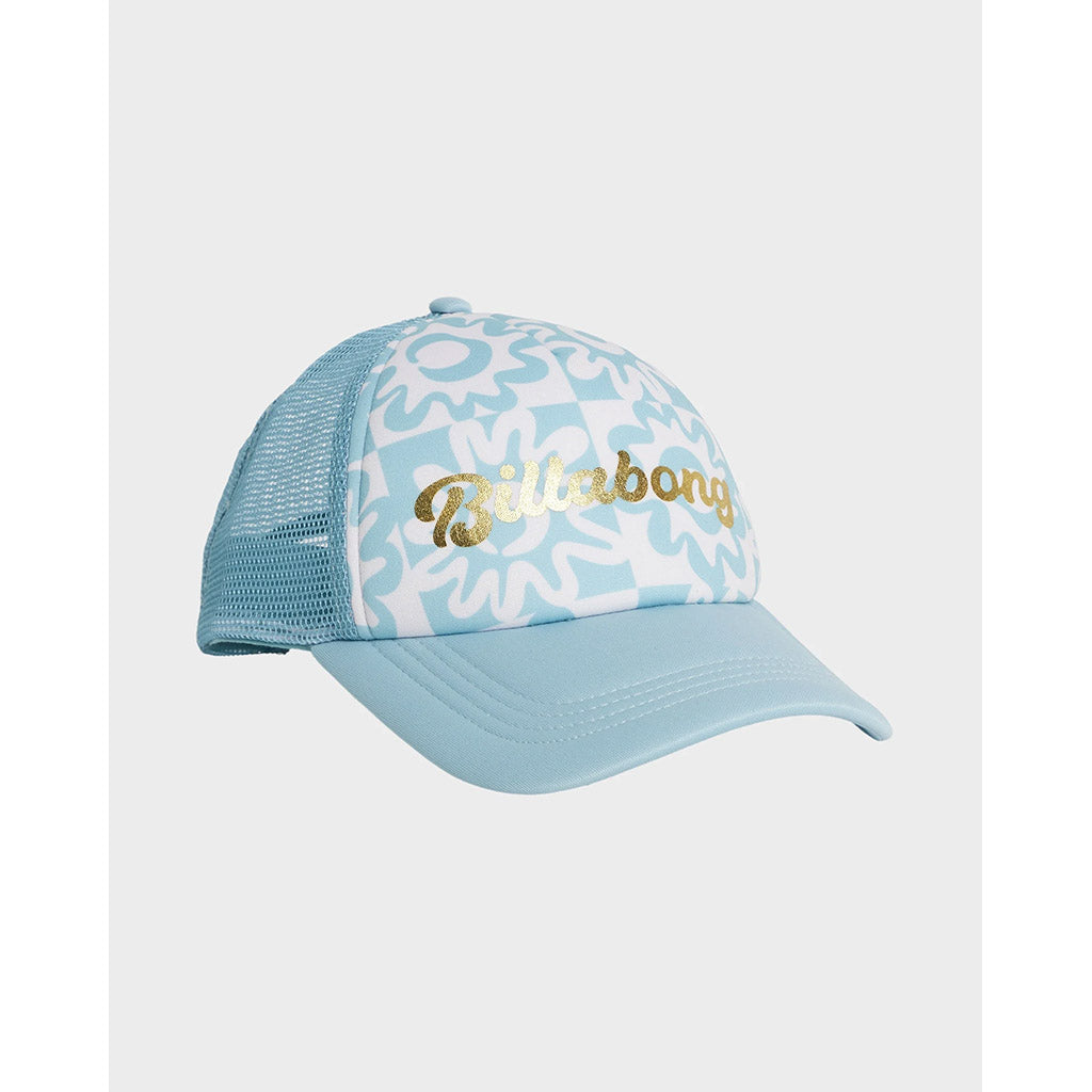 Girls Wave Fade Trucker Cap