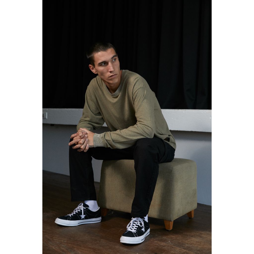 Living - Hemp Retro Fit Long Sleeve Tee