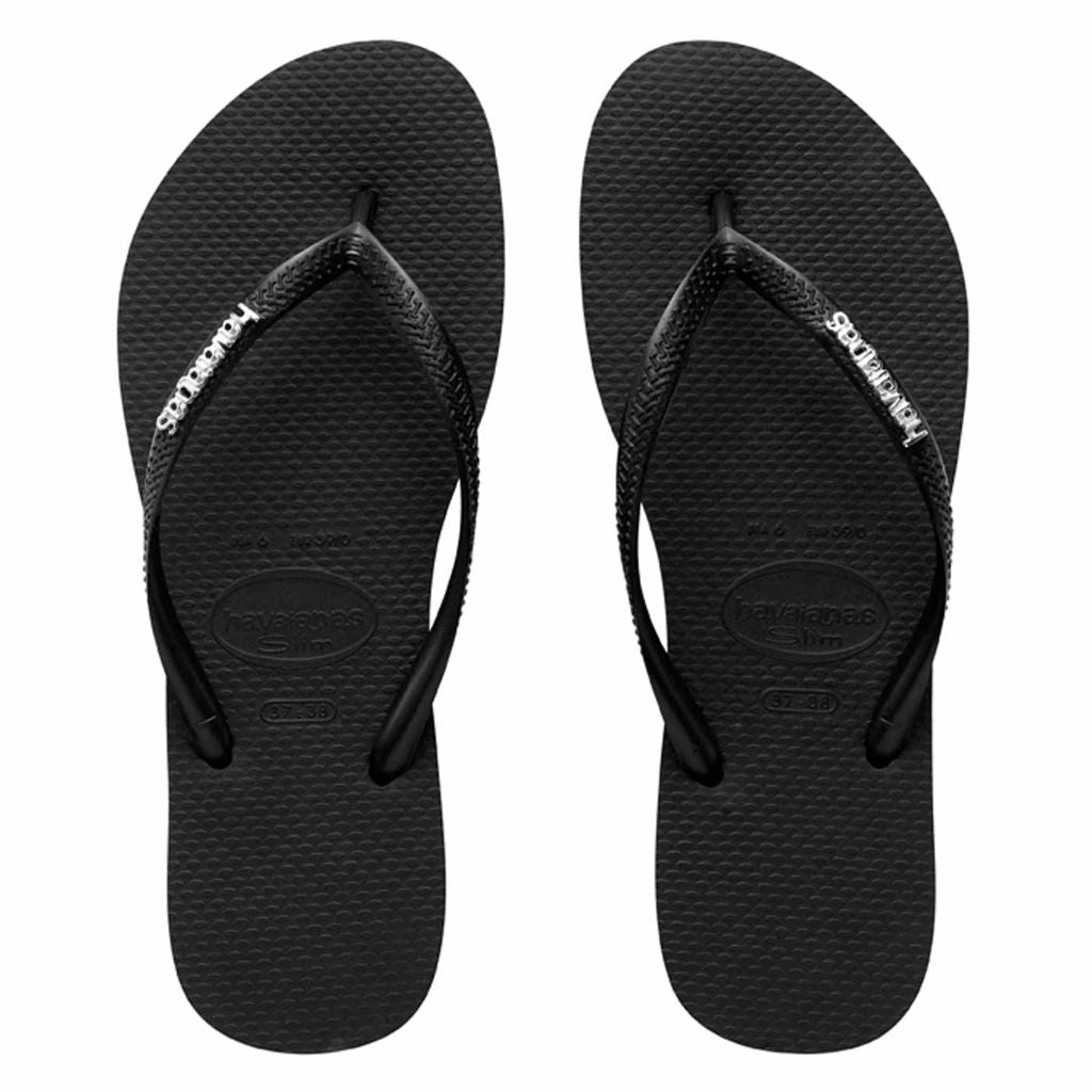 Slim Metal Logo Black/Silver