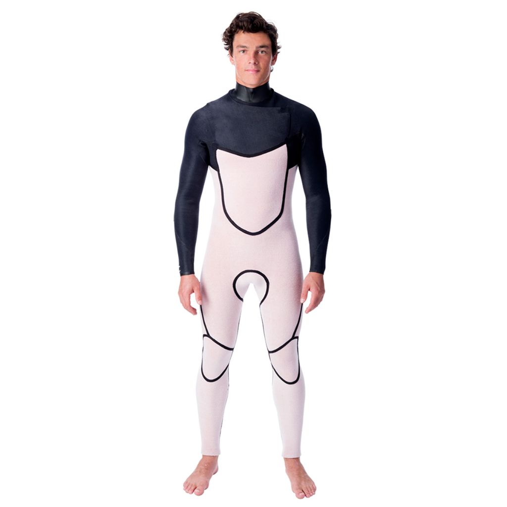 X-Dry Chest Zip 3/2mm GB Steamer