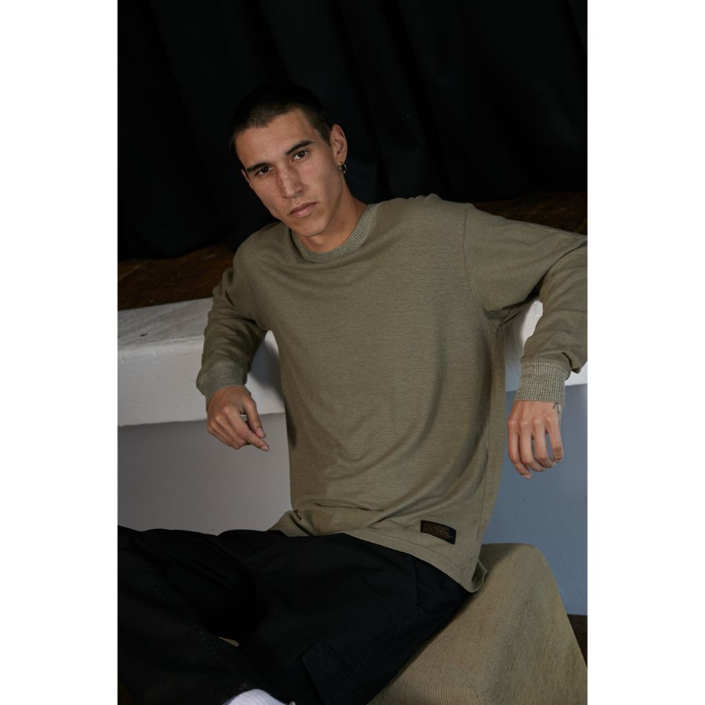 Living - Hemp Retro Fit Long Sleeve Tee