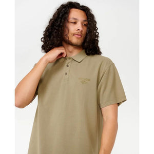 Fade Out Embroid Polo Shirt