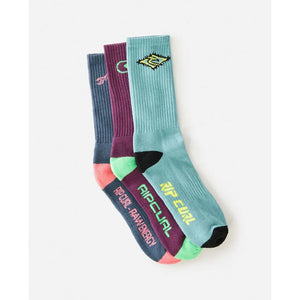 Retro Crew Sock 3-Pack