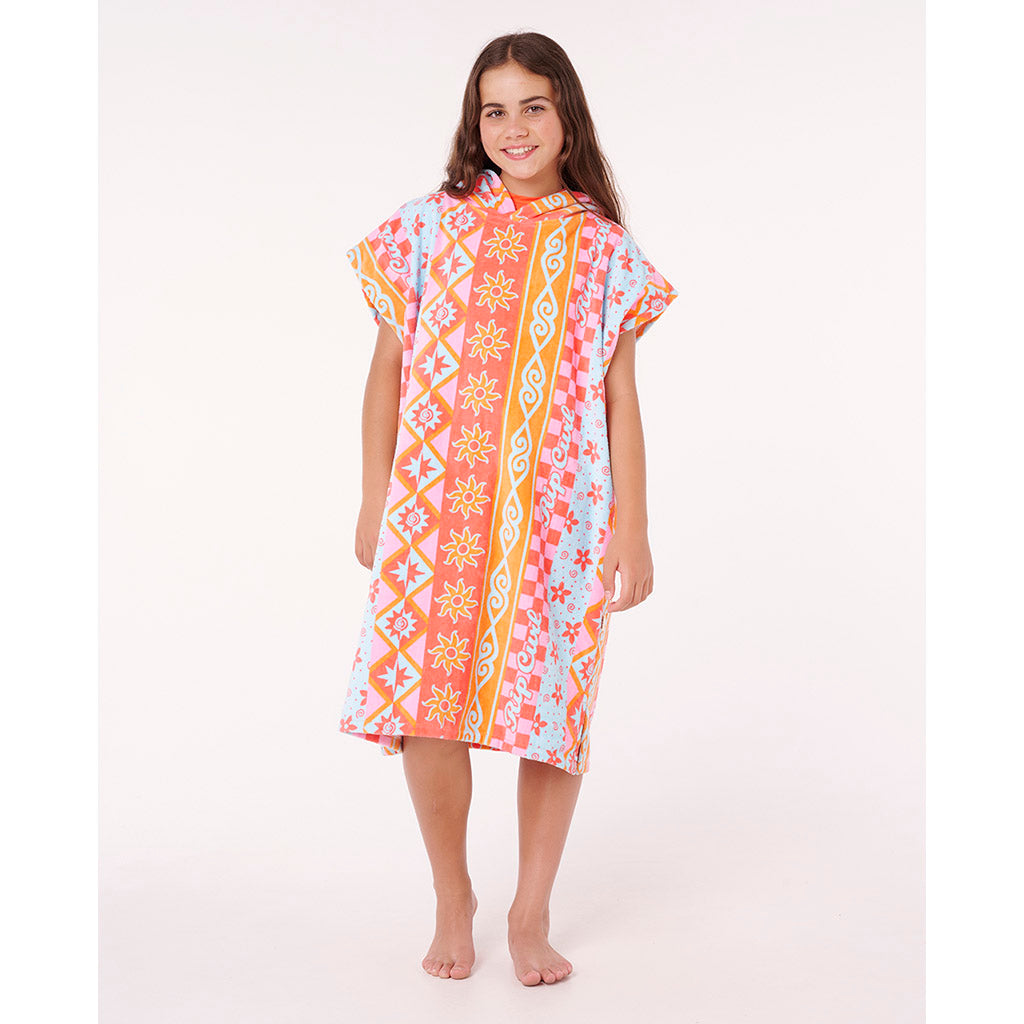 Girls Mixed Cotton Hooded Towel