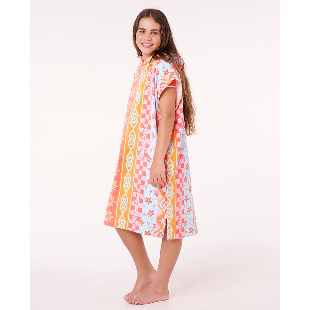 Girls Mixed Cotton Hooded Towel