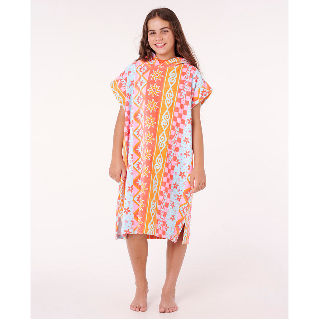 Girls Mixed Cotton Hooded Towel