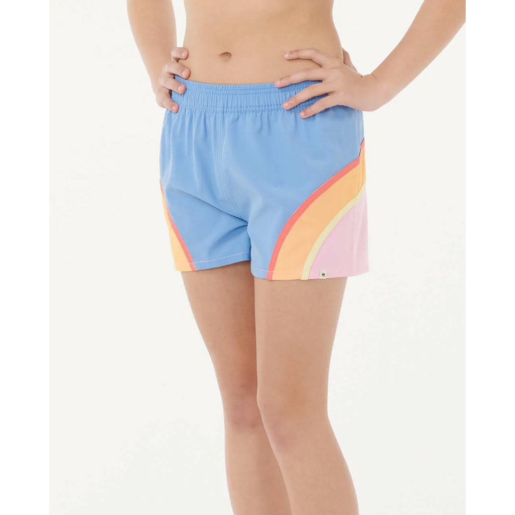 Girls Sunset Skies Boardshort