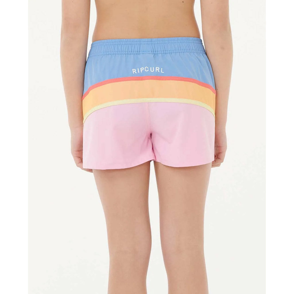 Girls Sunset Skies Boardshort