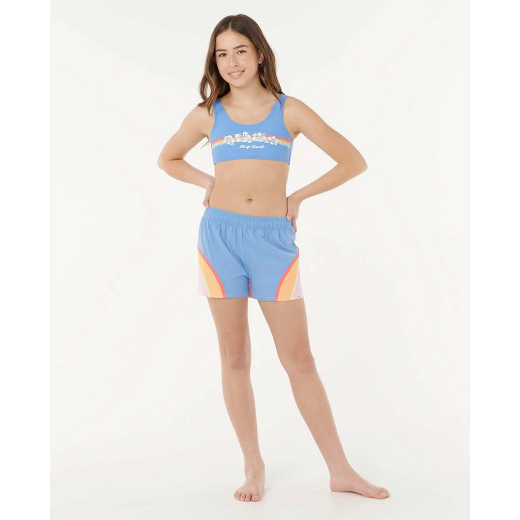 Girls Sunset Skies Boardshort