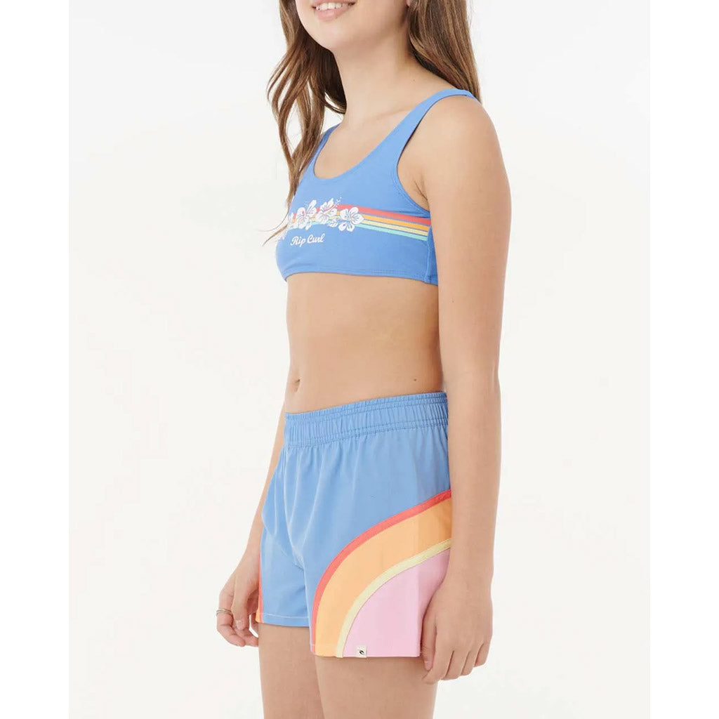 Girls Sunset Skies Boardshort