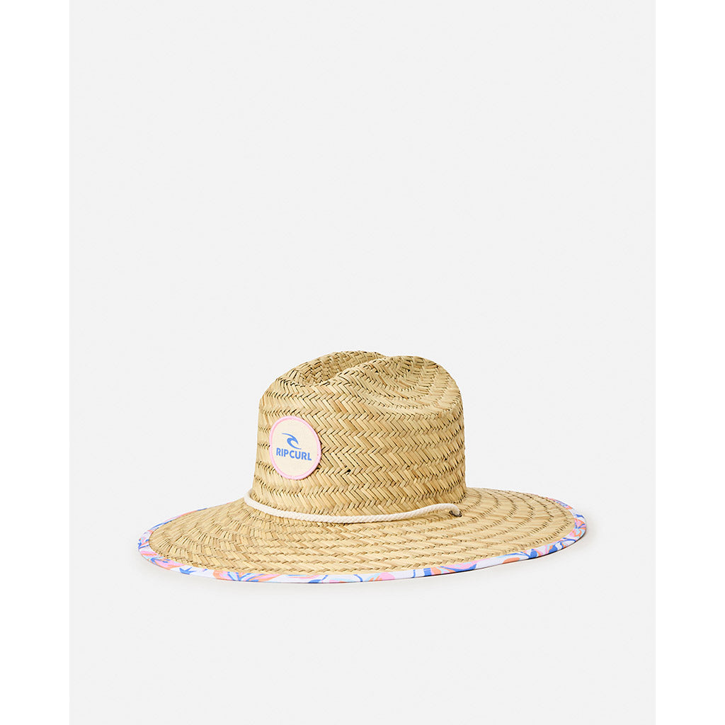 Girls Mixed Straw Sun Hat