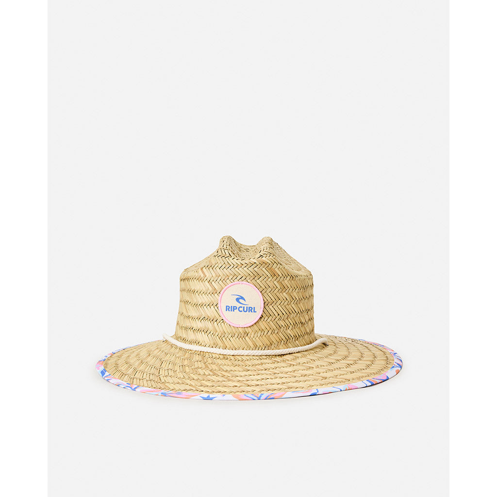 Girls Mixed Straw Sun Hat