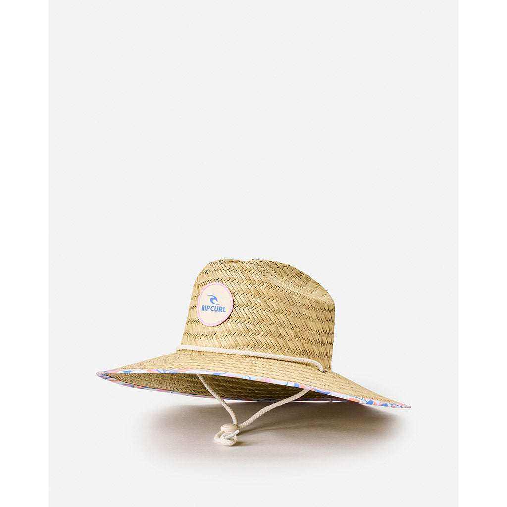 Girls Mixed Straw Sun Hat