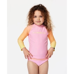 Girls Sun UPF Long Sleeve Set