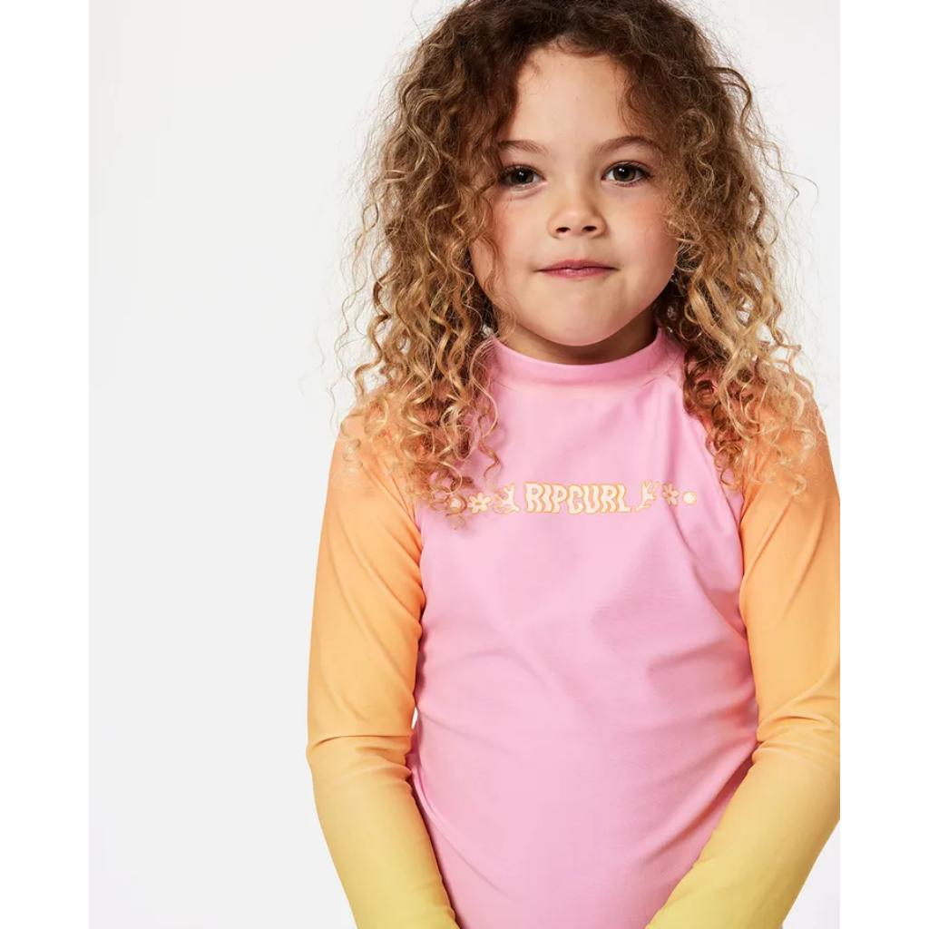 Girls Sun UPF Long Sleeve Set