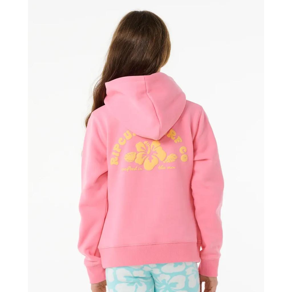 Hibiscus Heat Logo Hood Girls