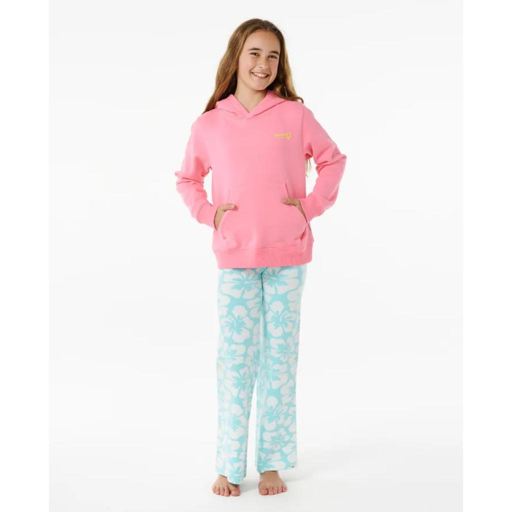 Hibiscus Heat Logo Hood Girls