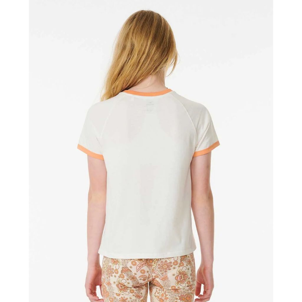 Sun Catcher Ringer Girls Tee