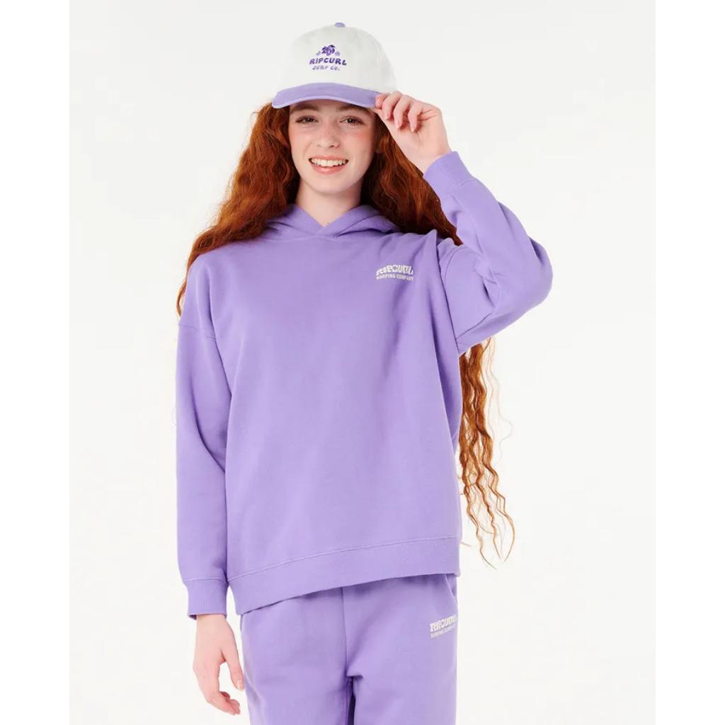 Girls Surf Puff Hood