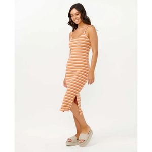 Bobbi Stripe Midi Dress