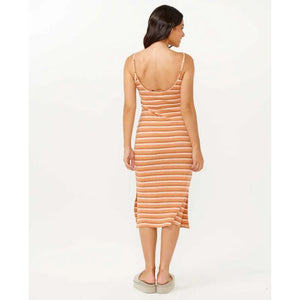 Bobbi Stripe Midi Dress