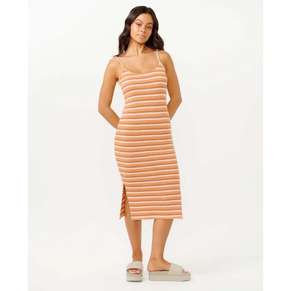 Bobbi Stripe Midi Dress