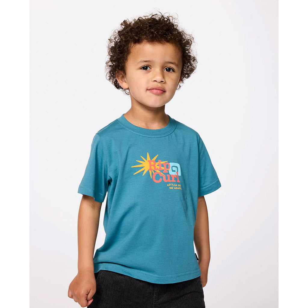 Boys Lets See The Waves Tee