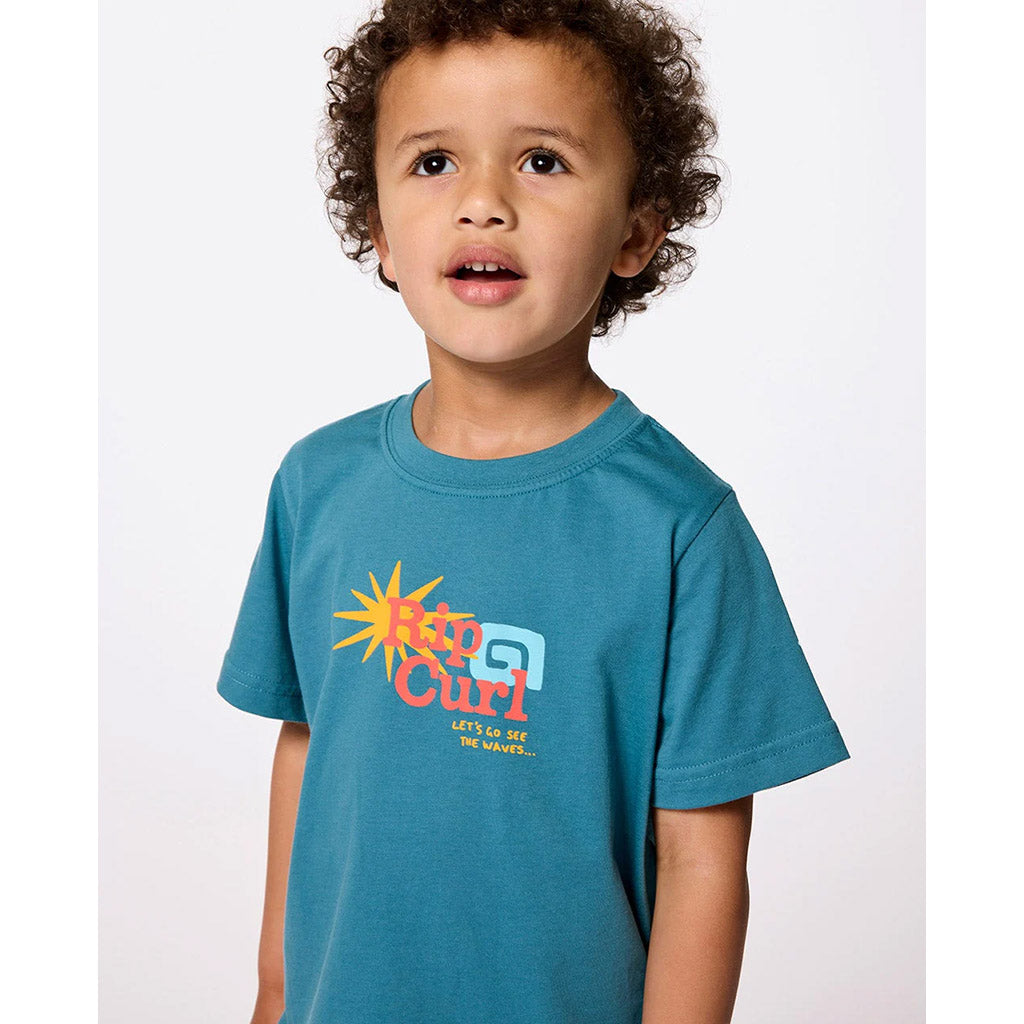 Boys Lets See The Waves Tee