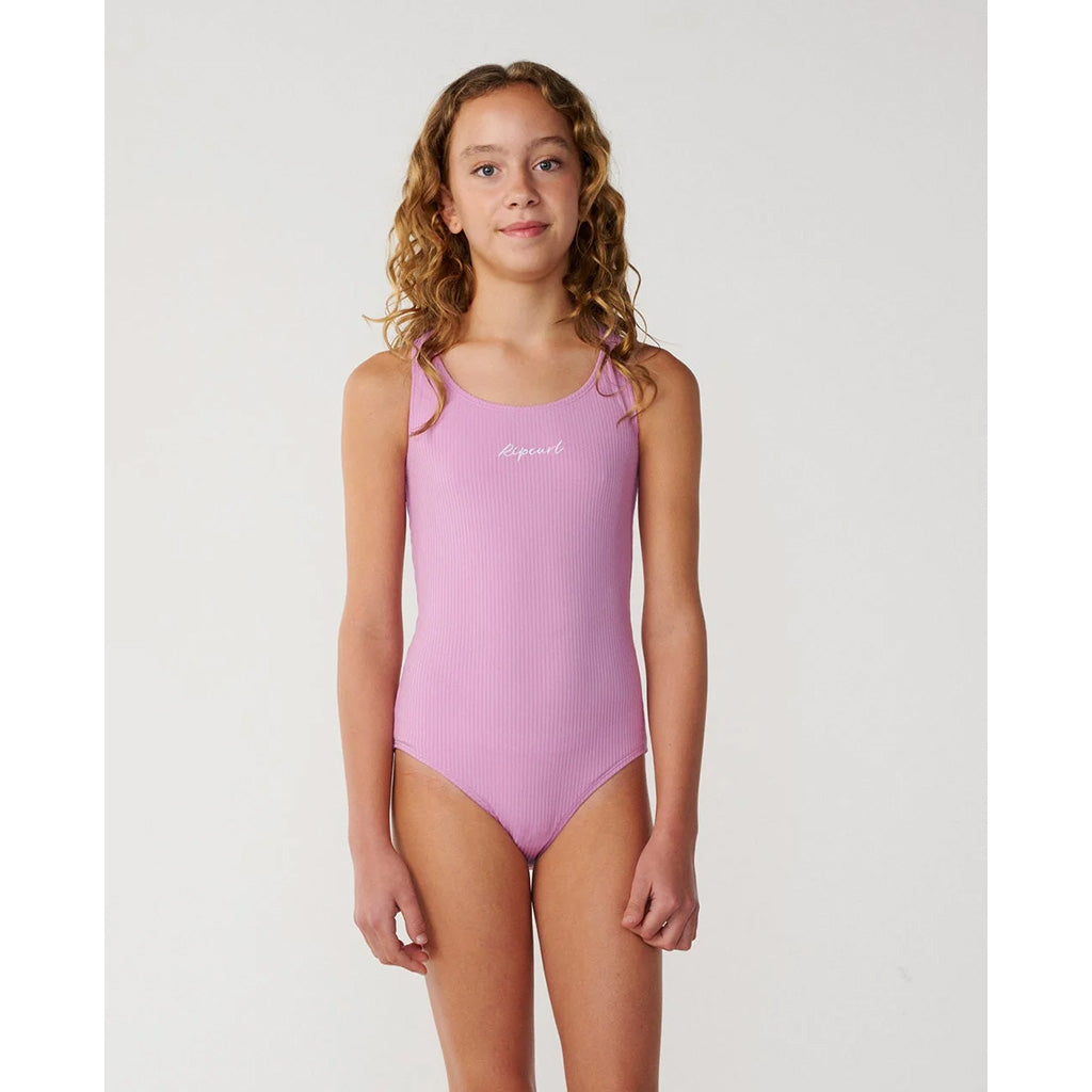 Girls Premium Rib One Piece