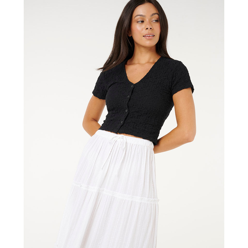 Haze Tiered Maxi Skirt