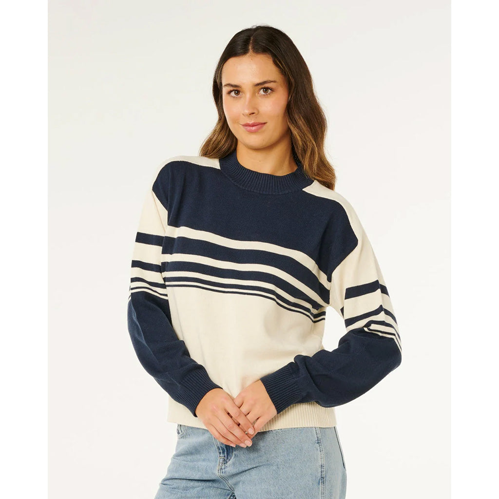 Surf Side Stripe Crew