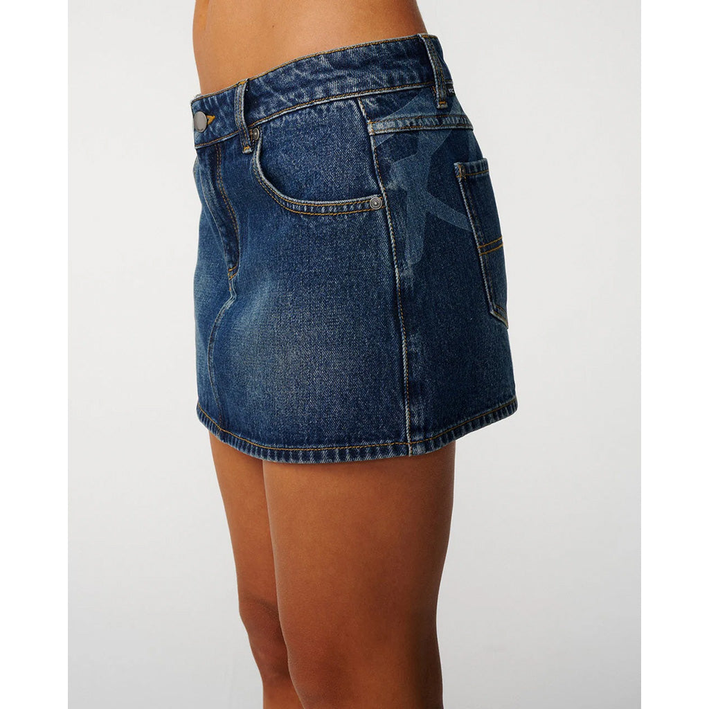 Archive Denim Mini Skirt