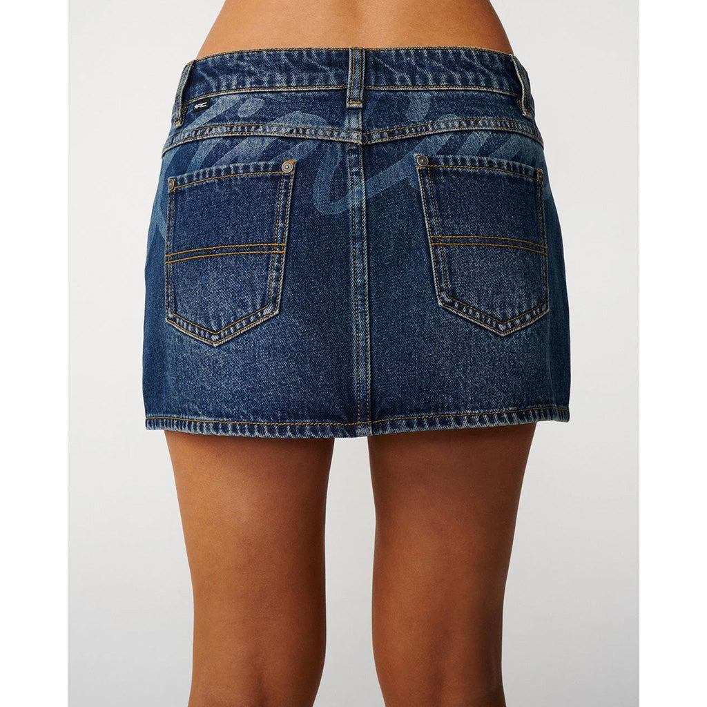 Archive Denim Mini Skirt