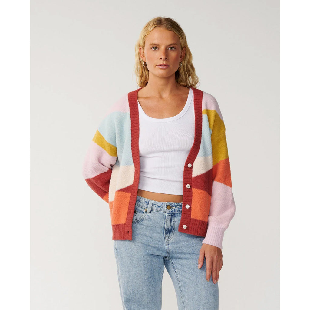 Surf Revival Jacquard Cardi