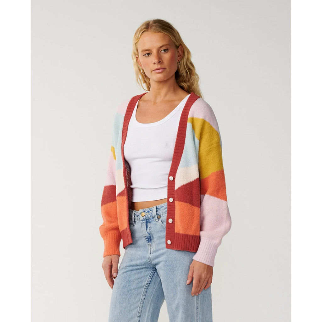 Surf Revival Jacquard Cardi