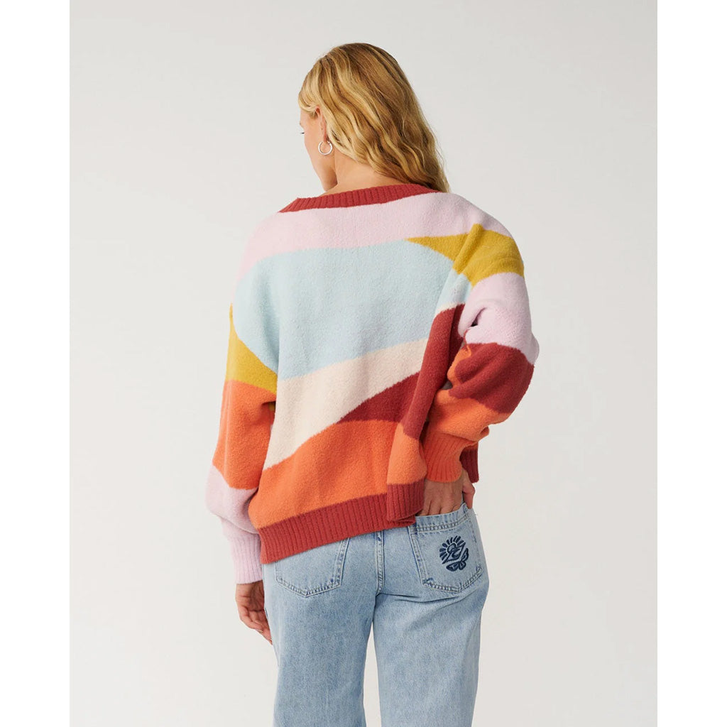 Surf Revival Jacquard Cardi