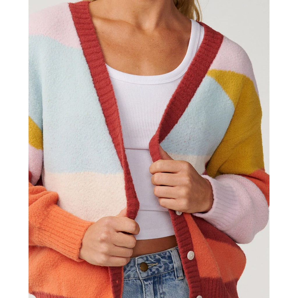 Surf Revival Jacquard Cardi