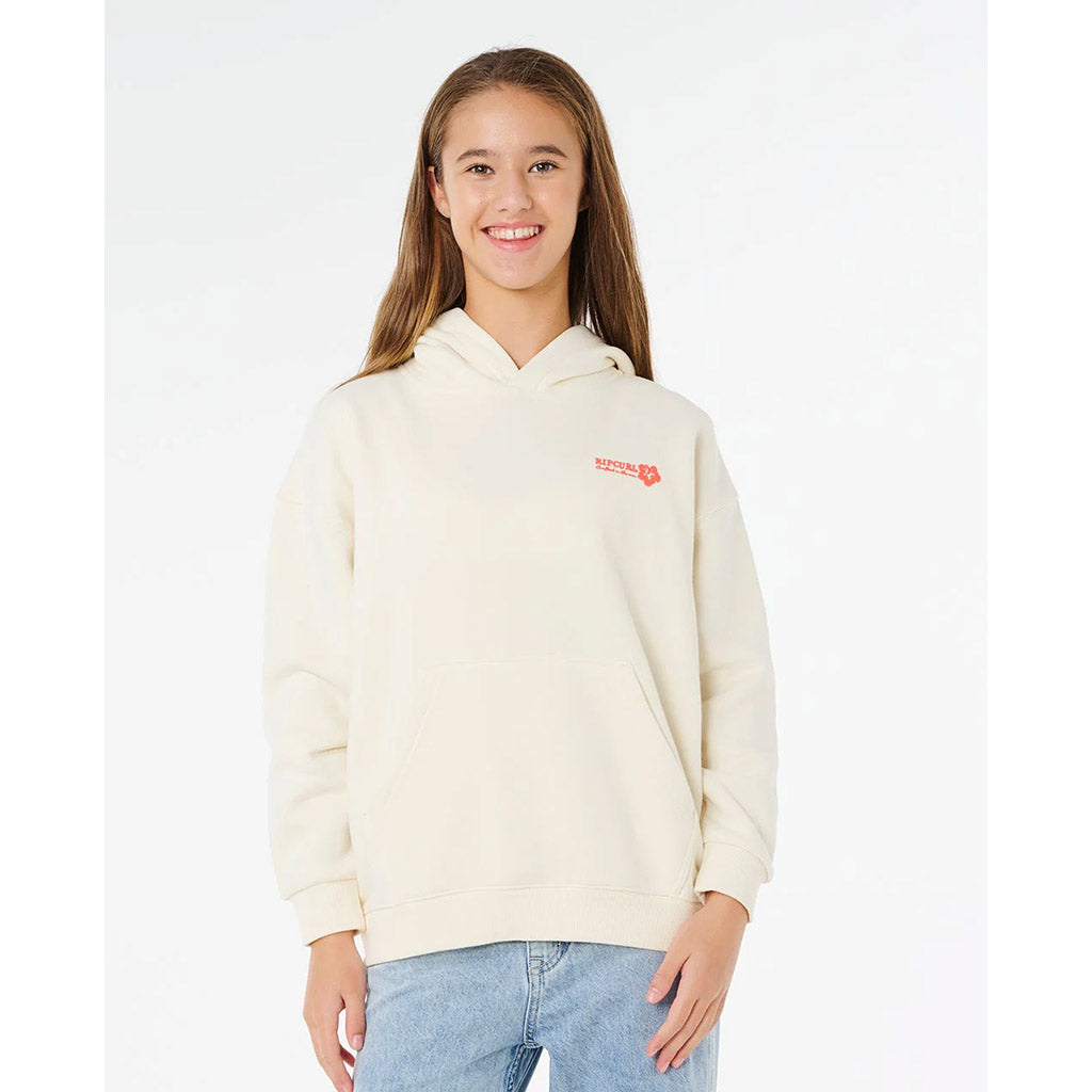 Girls Surf Puff Hood Party Fleece