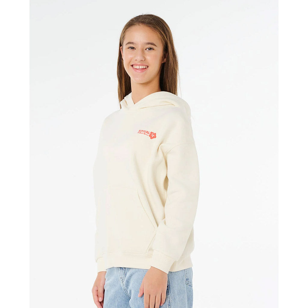 Girls Surf Puff Hood Party Fleece