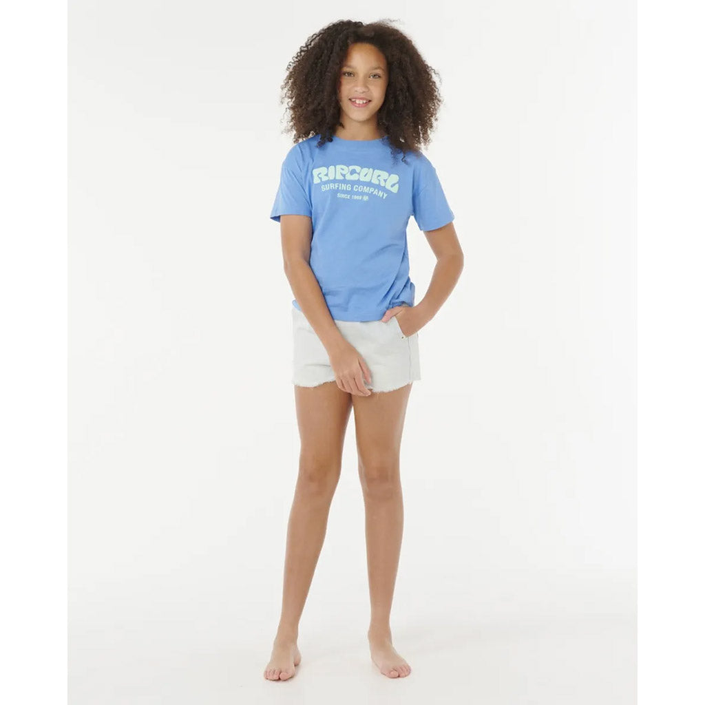 Girls Surf Puff Relaxed Tee