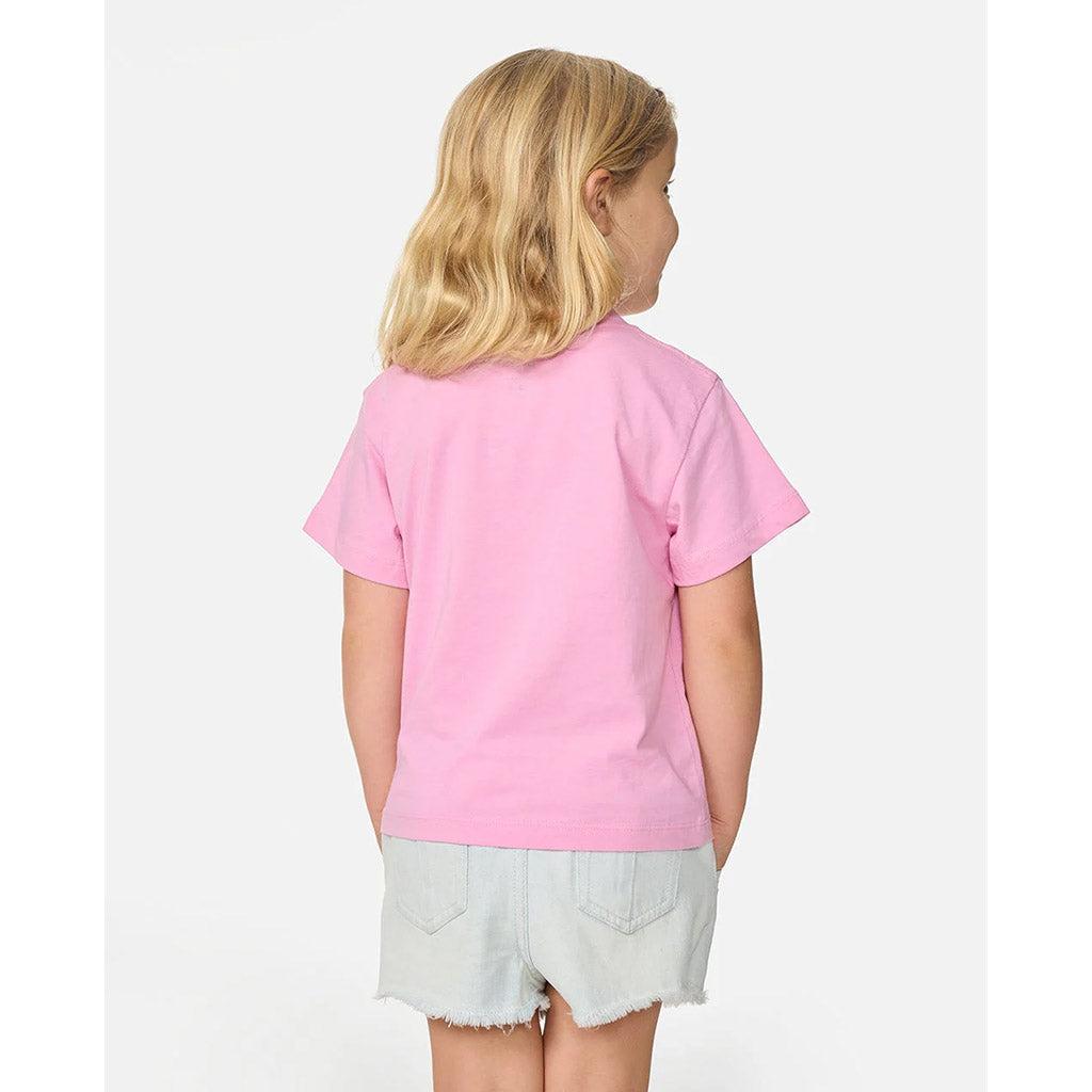 Girls Sun Swell Dolphin Tee