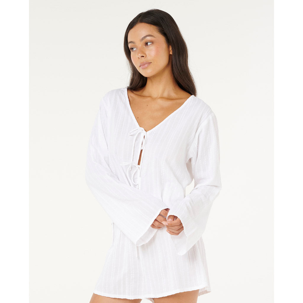 Haze Tie Front Long Sleeve