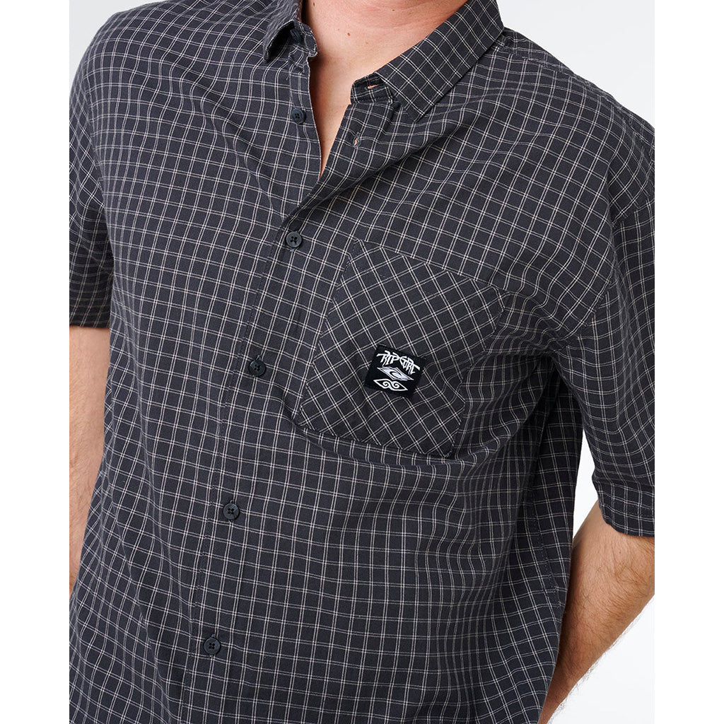Liquid Trips Check Short Sleeve Shirt