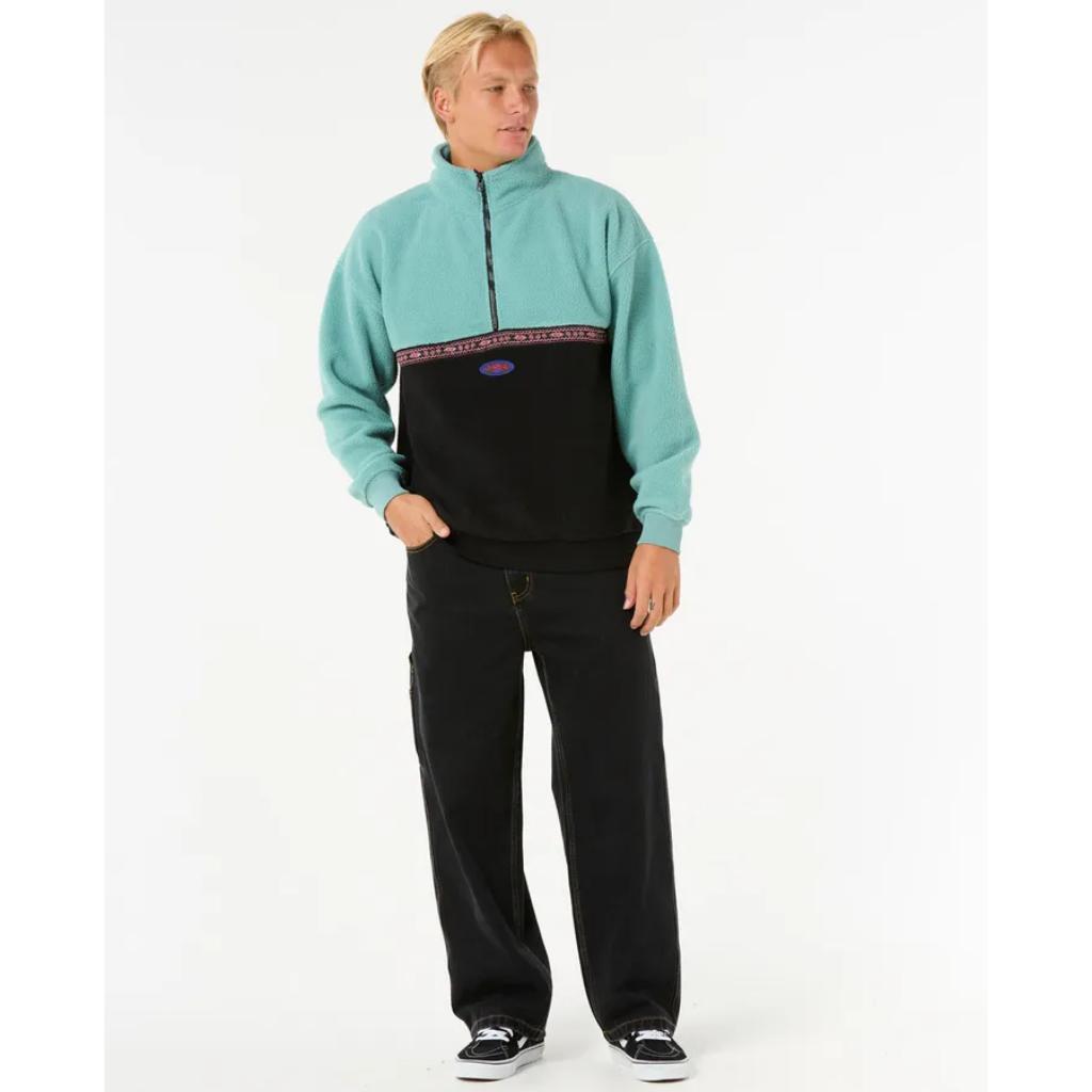 Raw Energy Quarter Zip Polar Fleece