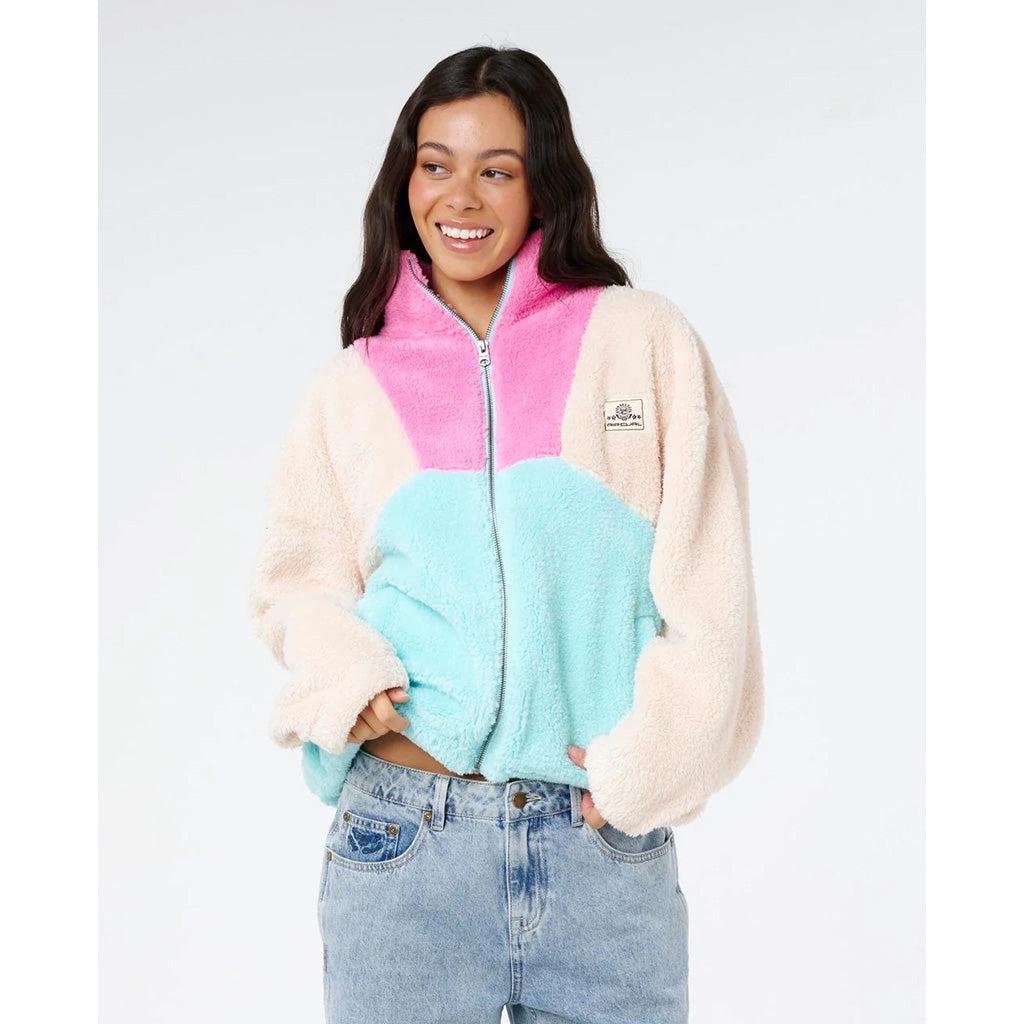 Block Party II Zip Thru Polar Fleece