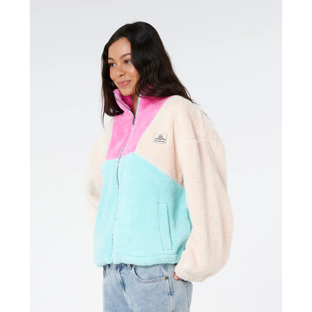 Block Party II Zip Thru Polar Fleece