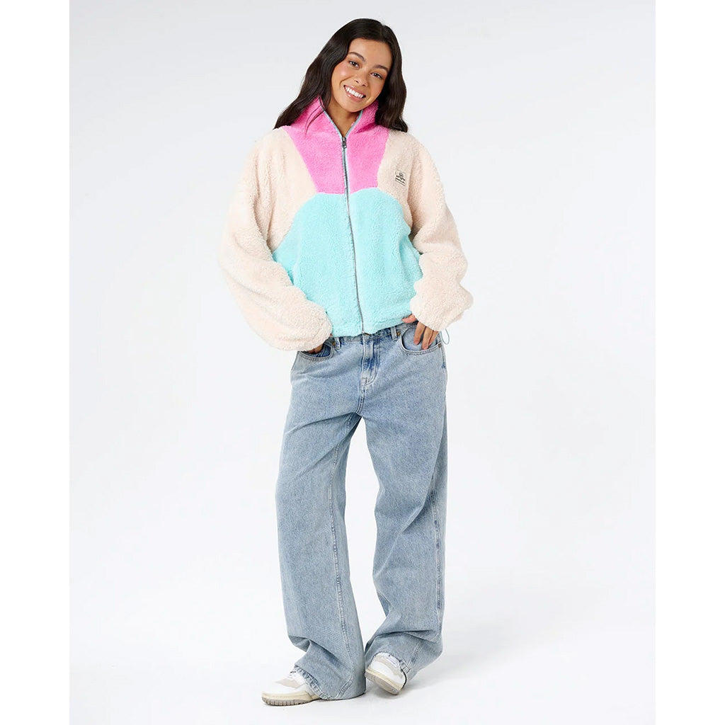Block Party II Zip Thru Polar Fleece
